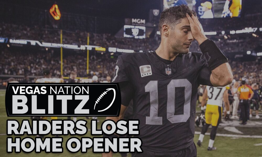 Raiders lose home opener — Vegas Nation Blitz | Raiders News