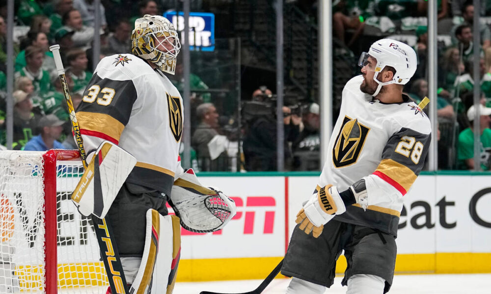 Golden Knights’ Adin Hill, William Carrier to serve as grand marshals for South Point 400 | Golden Knights