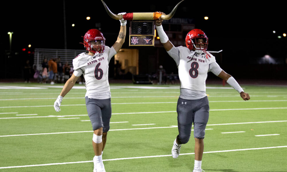 Arbor View football defeats Legacy in ‘Battle of the Bulls’