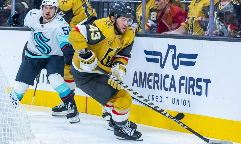 Golden Knights face San Jose Sharks with Logan Thompson in net | Golden Knights