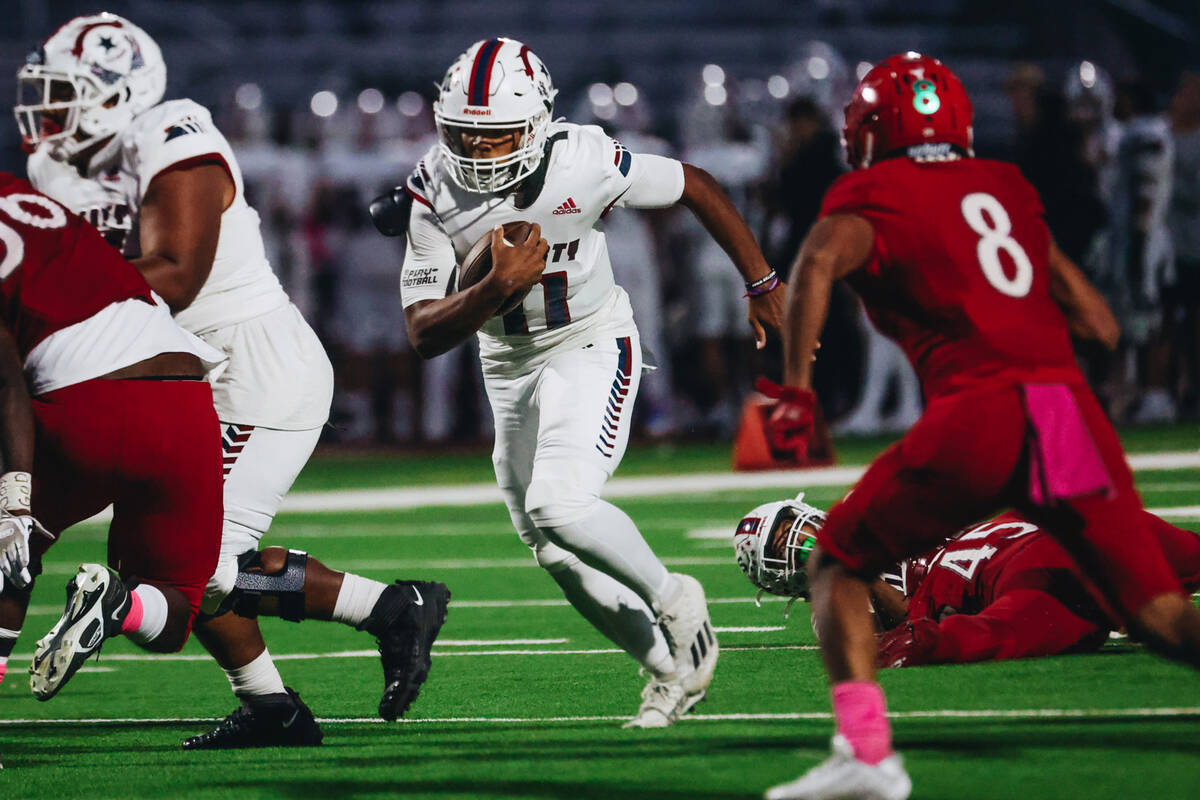 Liberty football defeats Arbor View behind strong defense