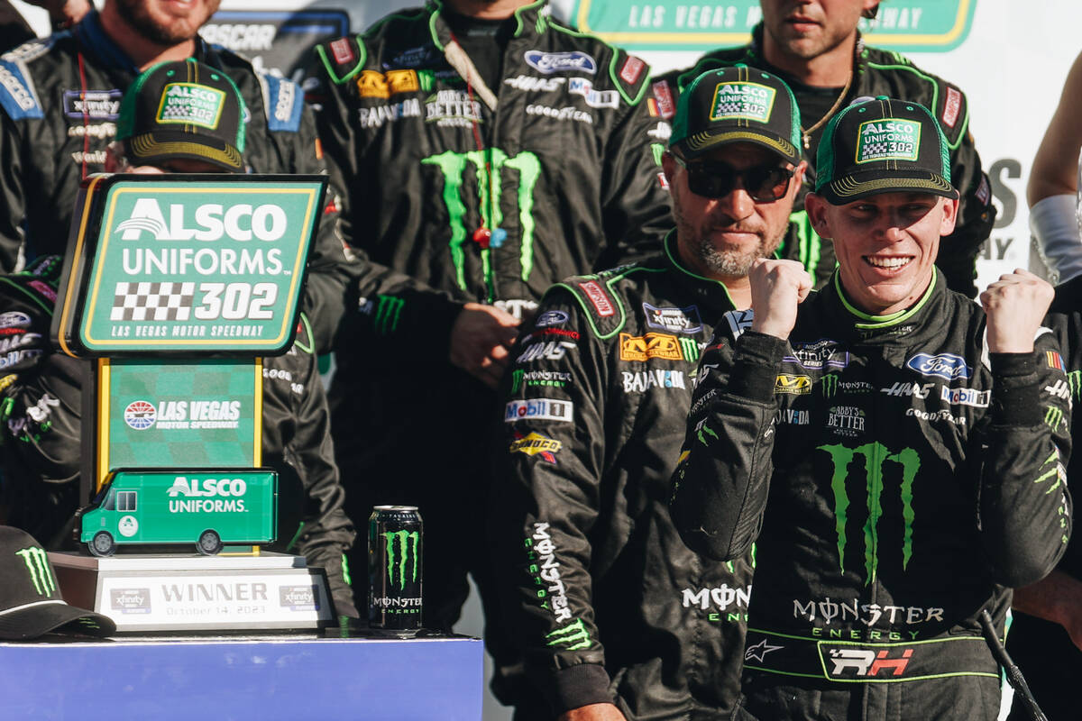 Riley Herbst wins NASCAR Xfinity Alsco Uniforms 302 at Las Vegas | NASCAR | Sports
