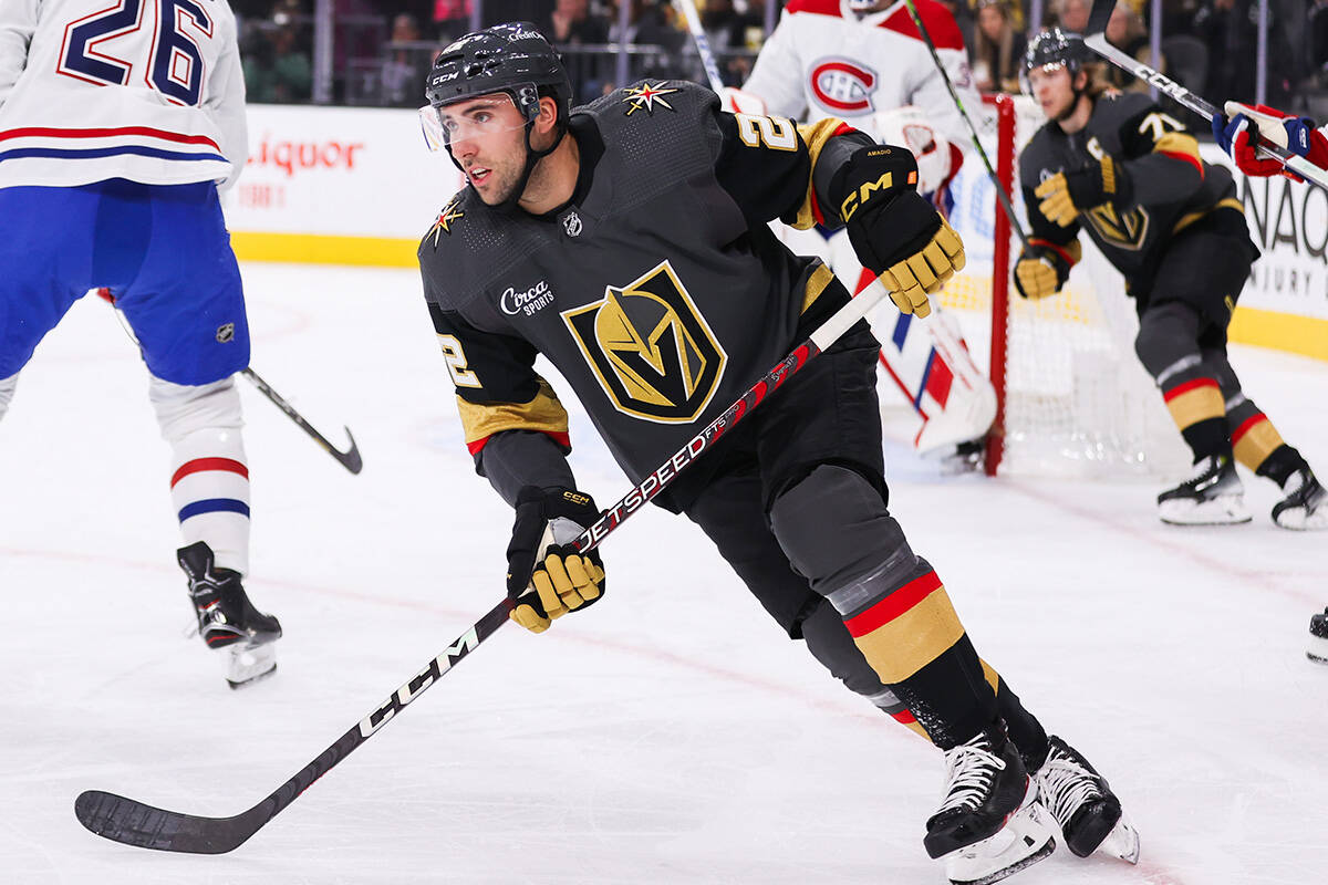 Golden Knights’ Zach Whitecloud to play against San Jose Sharks | Golden Knights