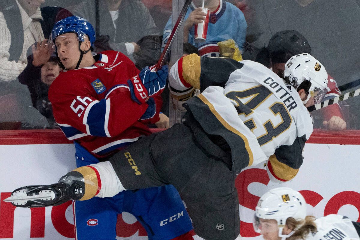 Golden Knights’ power play ends slump against Canadiens | Golden Knights