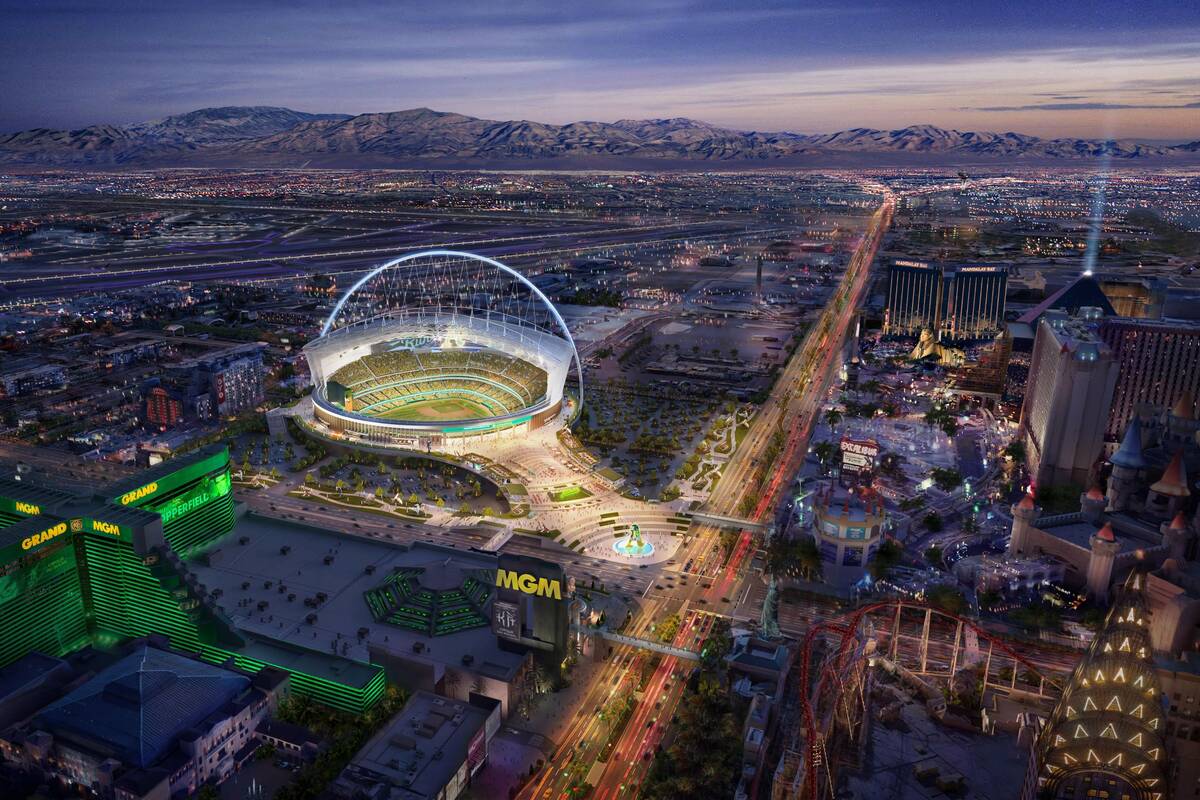 Oakland Athletics set to unveil new Strip ballpark images | Athletics