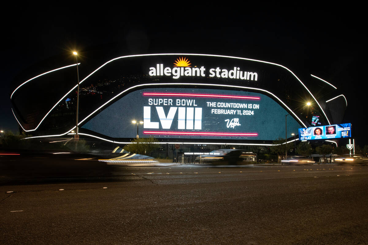 Super Bowl: NFL takes over Allegiant Stadium, begins preparations | Super Bowl | Sports