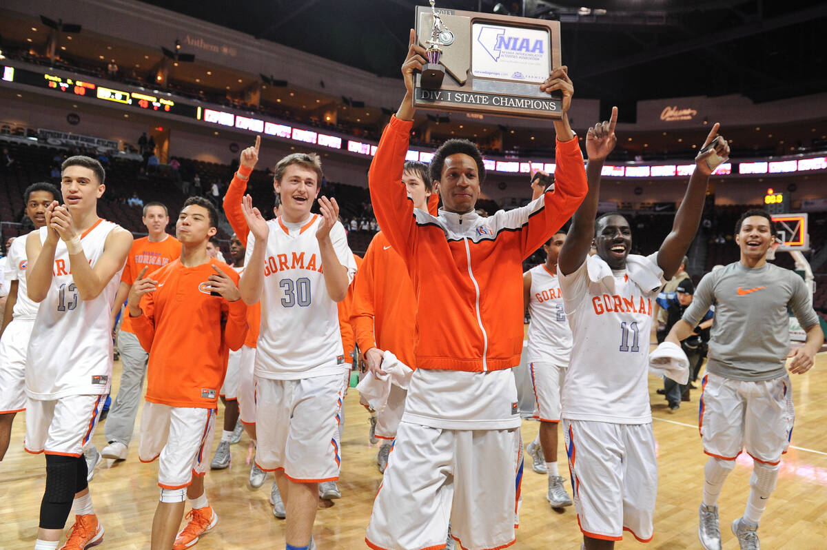 Who has the most Nevada high school basketball state championships?