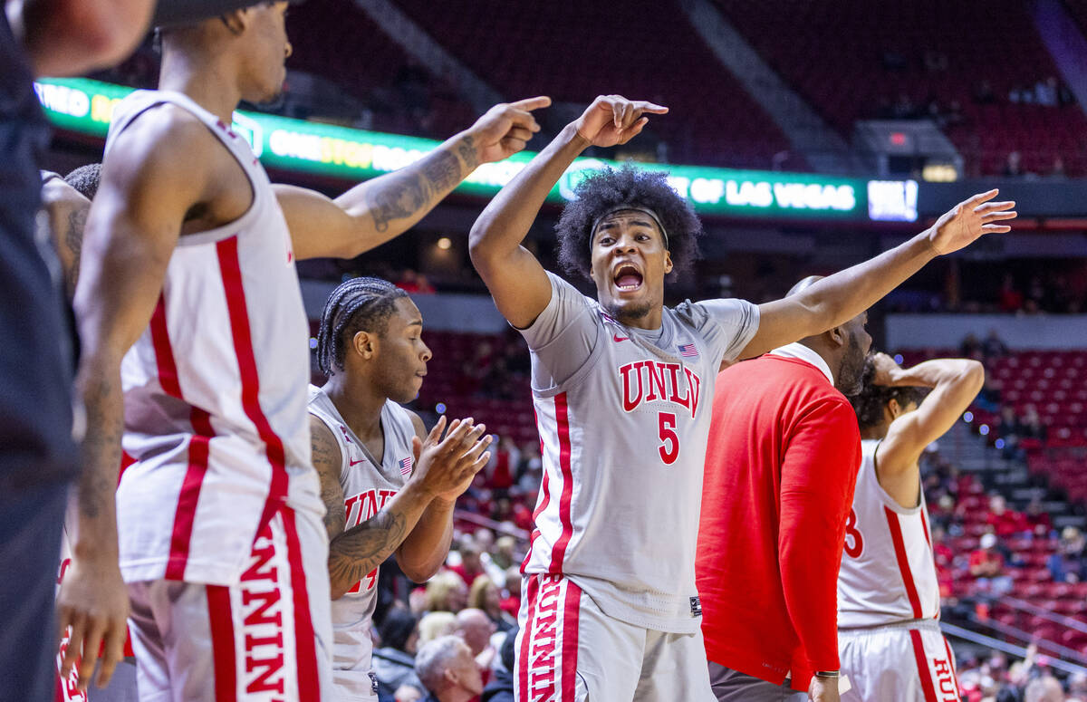 UNLV basketball’s Rob Whaley Jr. steps up before Boise State game | UNLV Basketball | Sports
