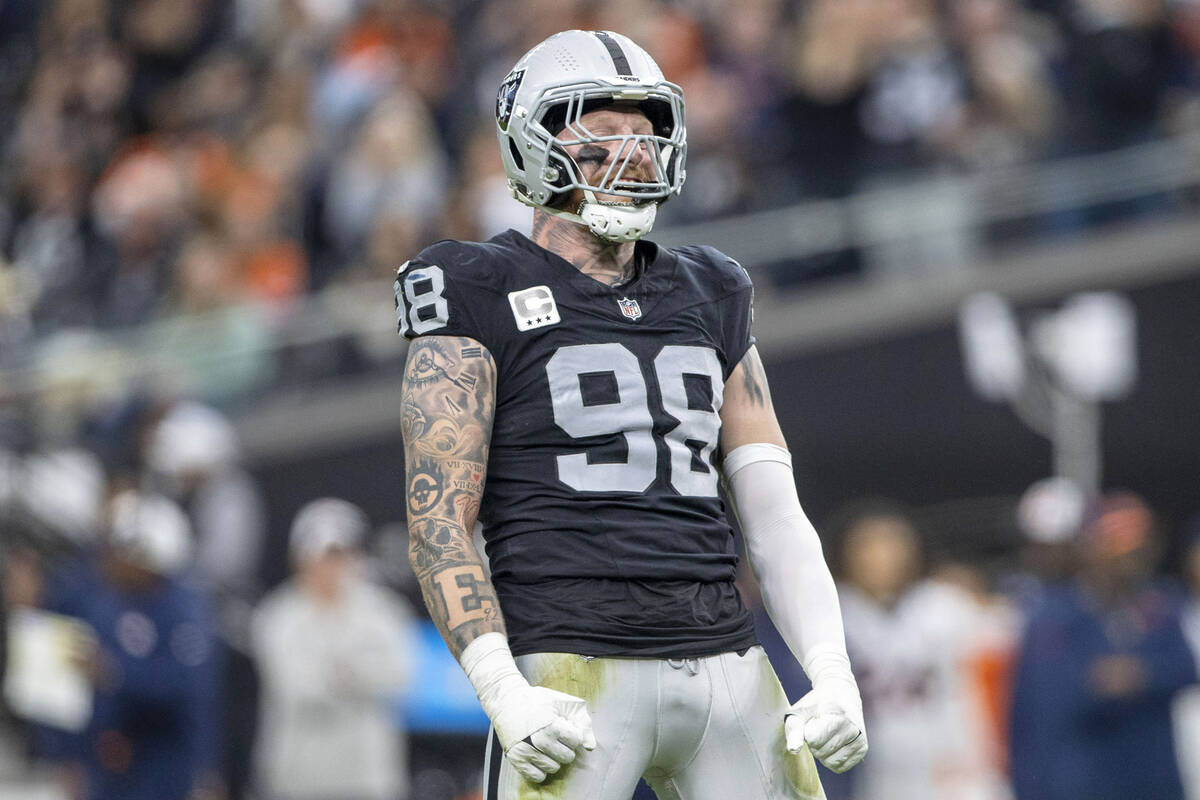 Raiders’ Maxx Crosby replaced in NFL Pro Bowl Games by Will Anderson | Raiders News
