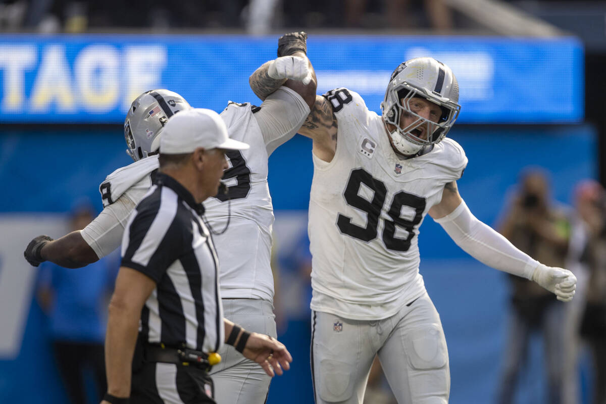 Raiders’ Maxx Crosby finalist for NFL Defensive Player of the Year | Raiders News