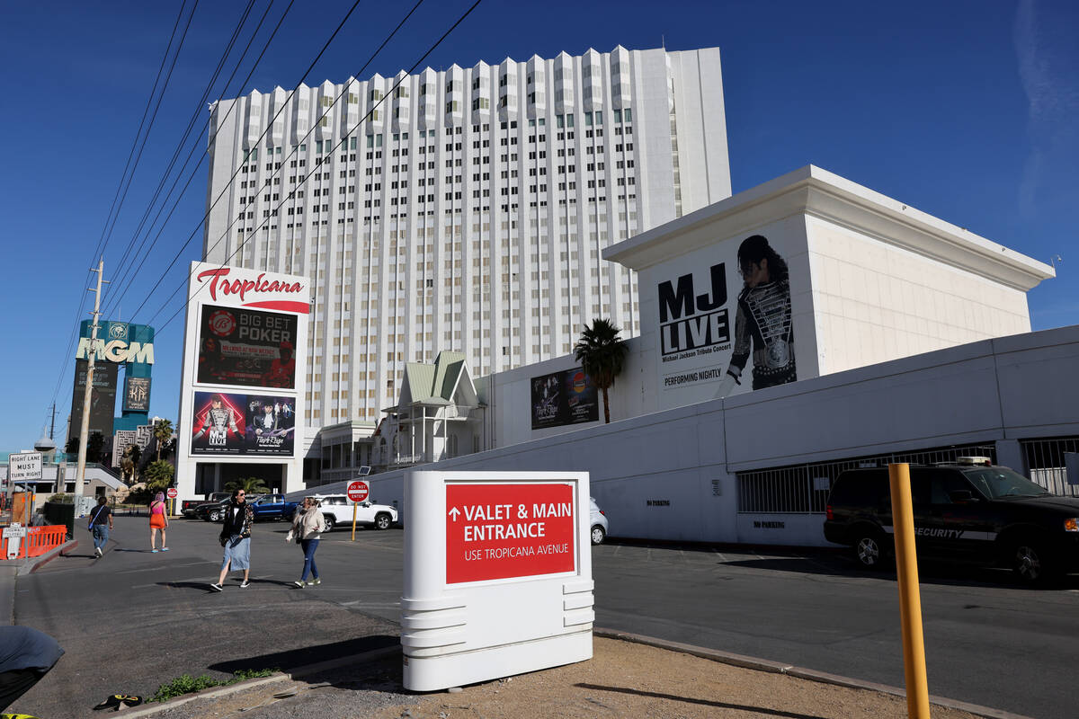 Tropicana closing April 2 to make way for Las Vegas A’s ballpark | Casinos & Gaming