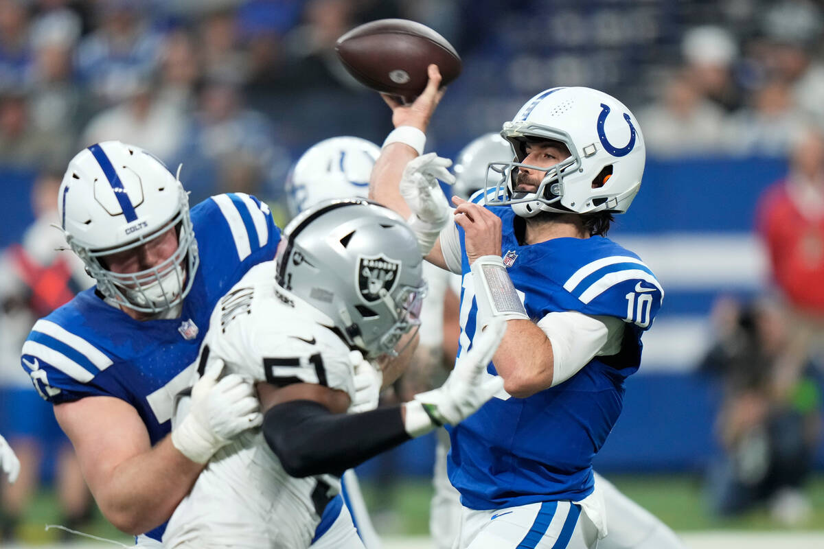 Raiders’ quarterback options: Is Colts’ Gardner Minshew a candidate? | Raiders News