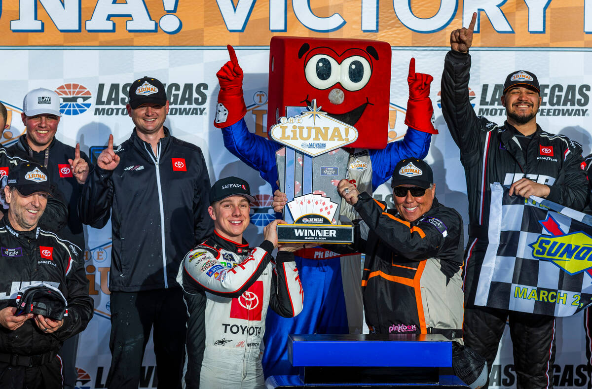 John Hunter Nemechek wins NASCAR Xfinity Series race at LVMS | NASCAR | Sports