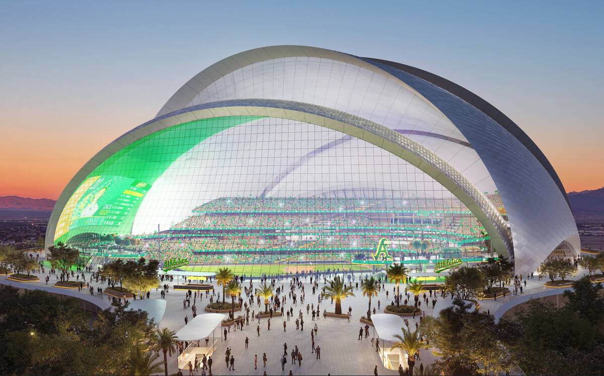 A’s Las Vegas ballpark designer explains ‘cathedral of baseball’ | Athletics