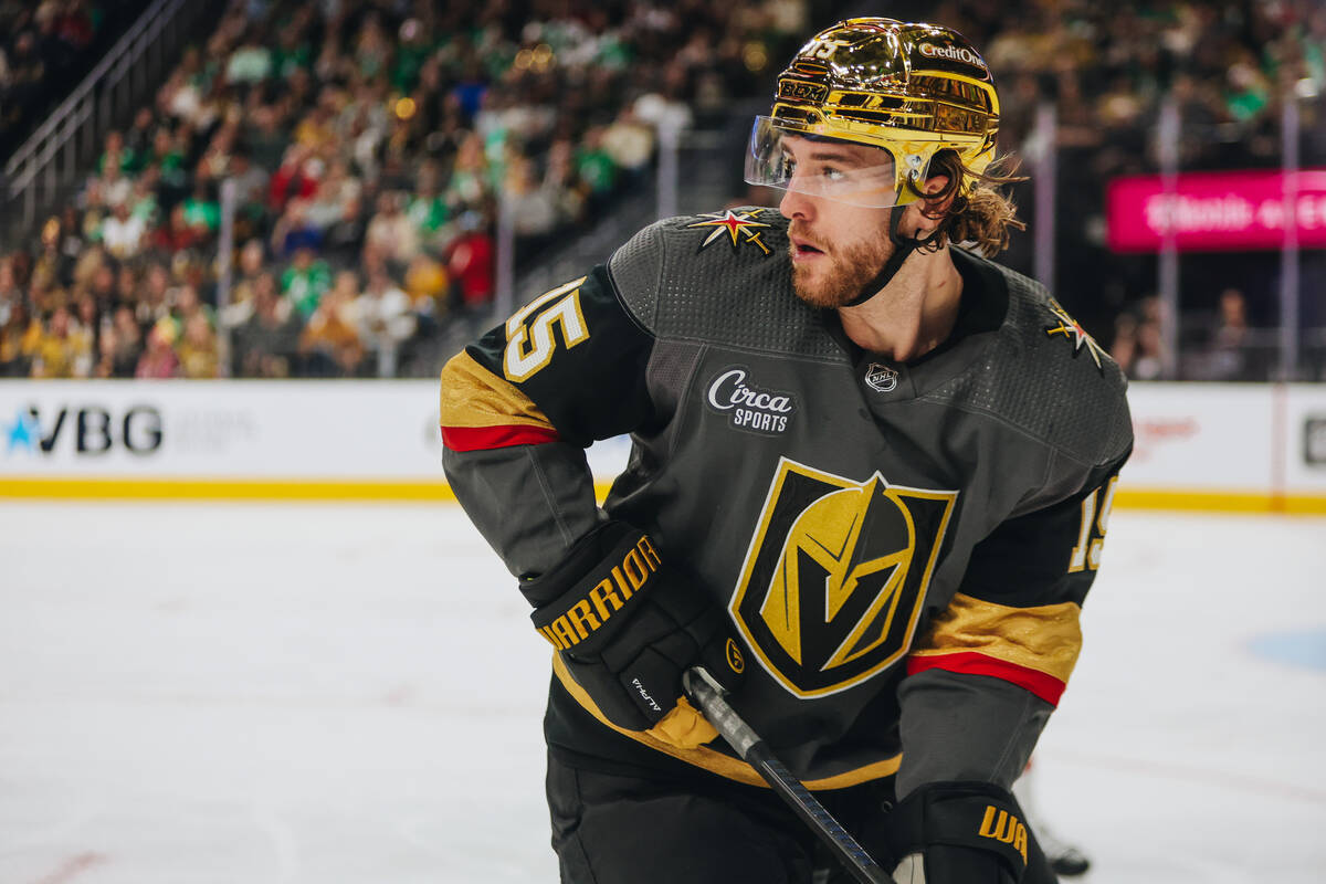 Golden Knights’ Noah Hanifin enjoys playing with Jack Eichel | Golden Knights