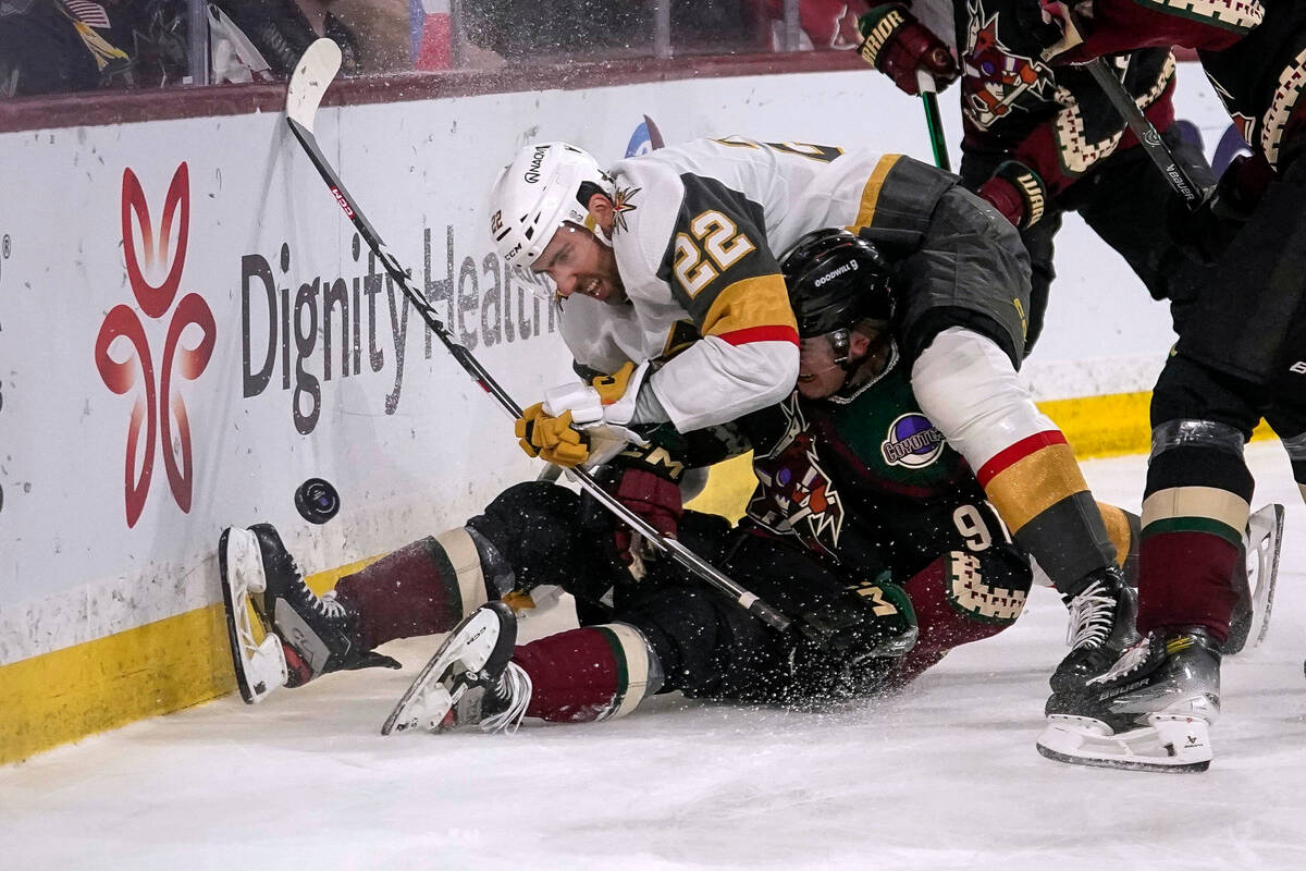 Golden Knights lose to Arizona Coyotes after 6-goal 3rd period | Golden Knights