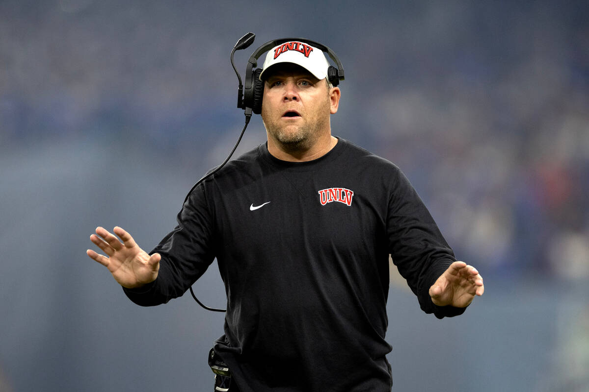 UNLV football coach Barry Odom receives contract extension | UNLV Football | Sports
