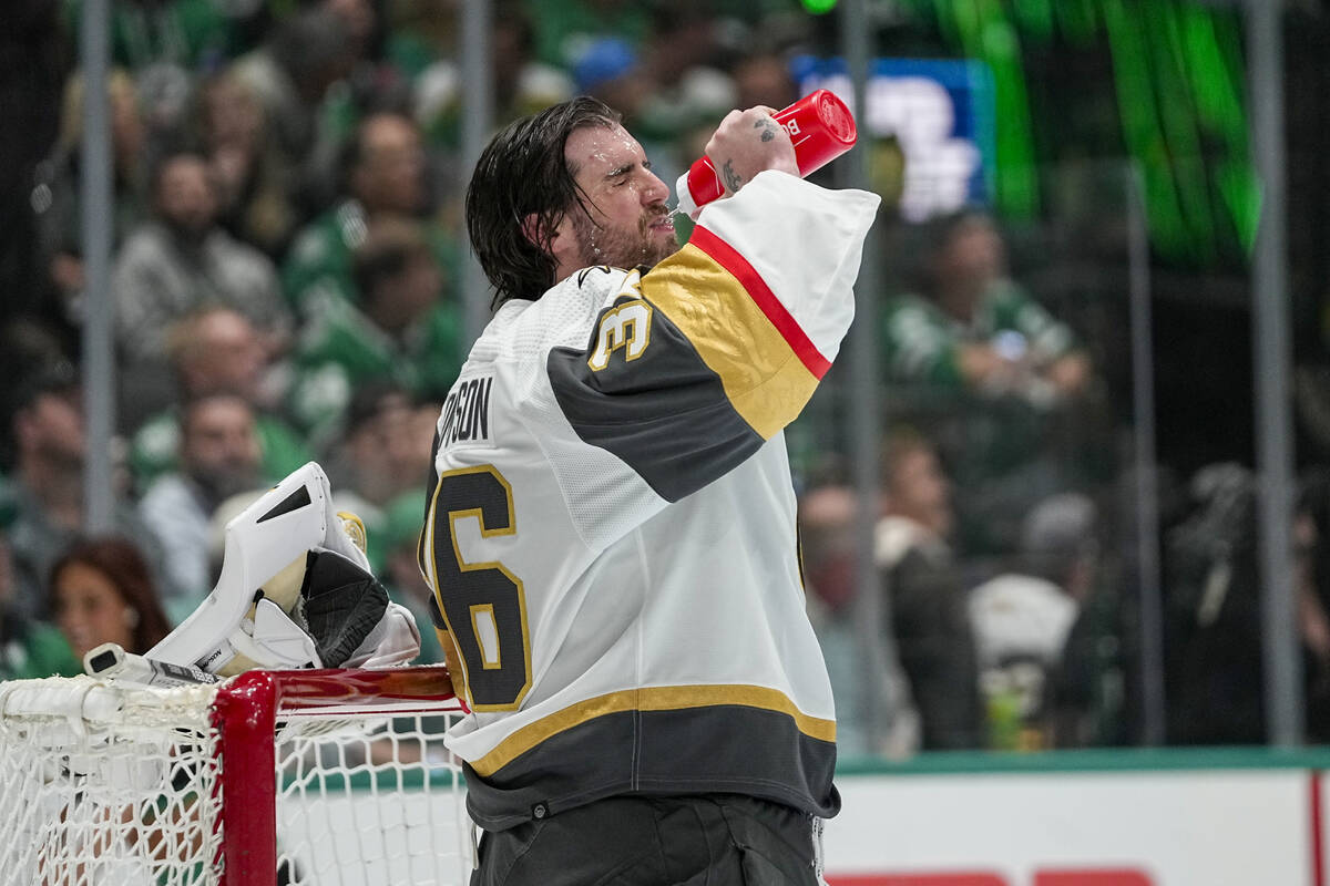 Logan Thompson shines for Golden Knights vs. Stars in NHL Stanley Cup playoffs | Golden Knights