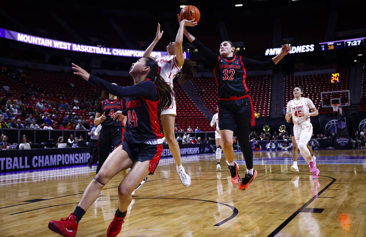 UNLV Lady Rebels lose in Mountain West basketball tournament to San Diego State | UNLV Basketball | Sports