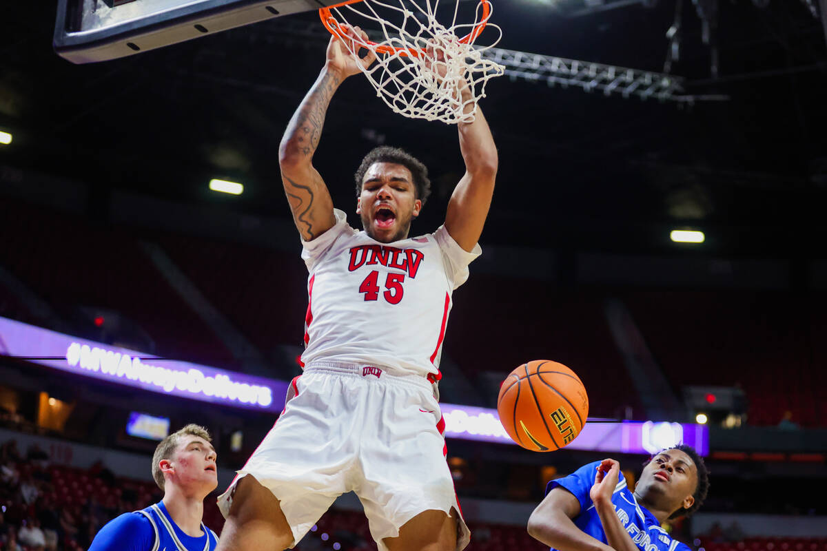 UNLV basketball defeats Air Force in Mountain West tournament | UNLV Basketball | Sports