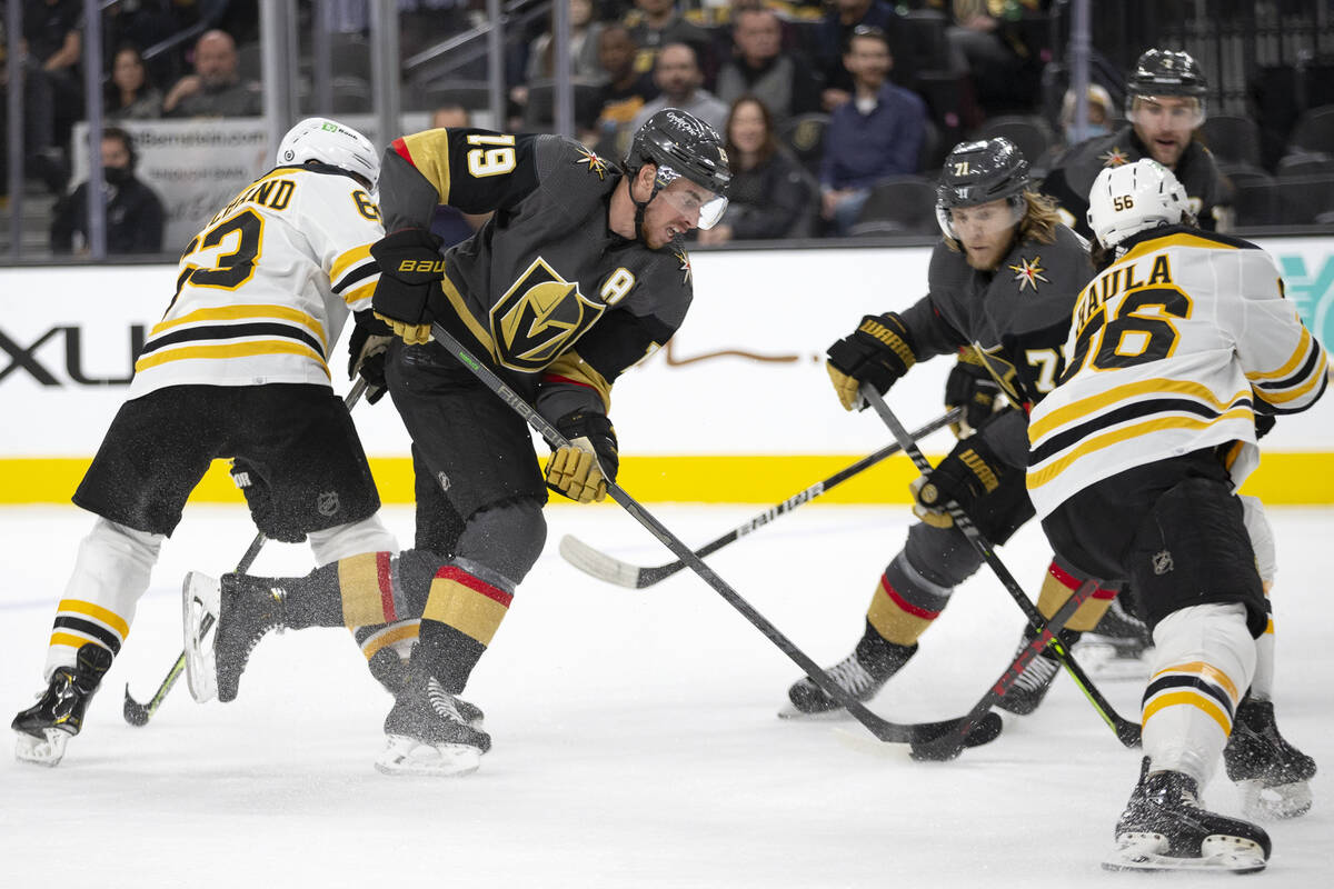 Golden Knights’ William Karlsson on track to return against Bruins on Thursday | Golden Knights