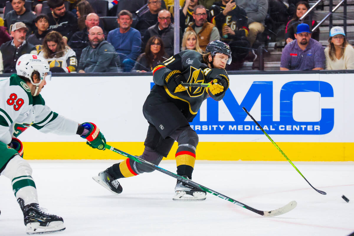 Golden Knights’ William Karlsson to return against Boston Bruins | Golden Knights