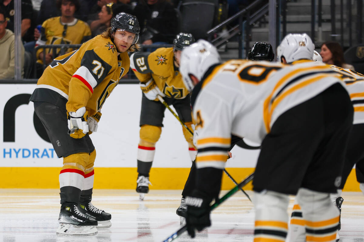 Golden Knights’ William Karlsson, Shea Theodore provide late-season boost | Golden Knights