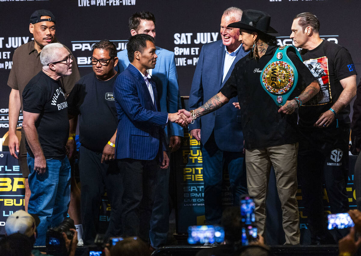 Manny Pacquiao-Mario Barrios fight betting odds move in Las Vegas | Betting