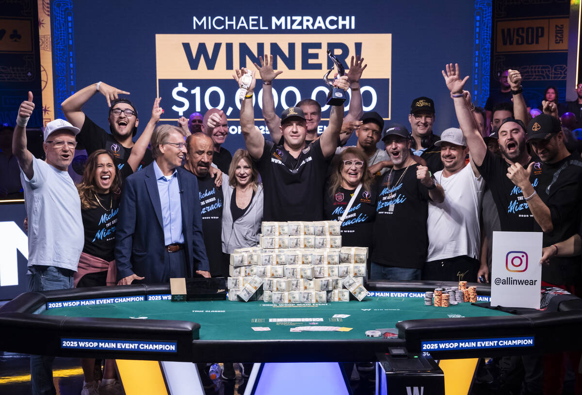 WSOP: Michael Mizrachi wins Main Event, earns $10 million first prize | Poker
