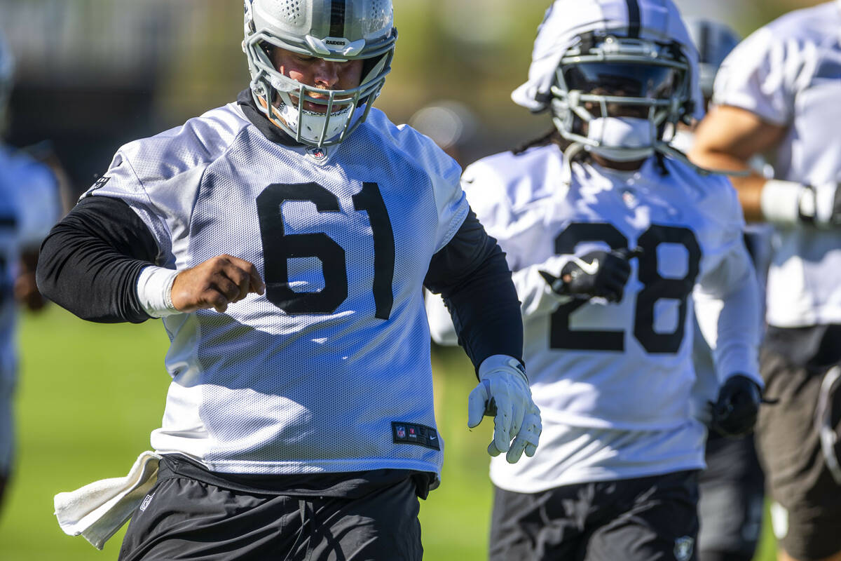 Jordan Meredith set to be Raiders’ starting center over Jackson Powers-Johnson | Raiders News