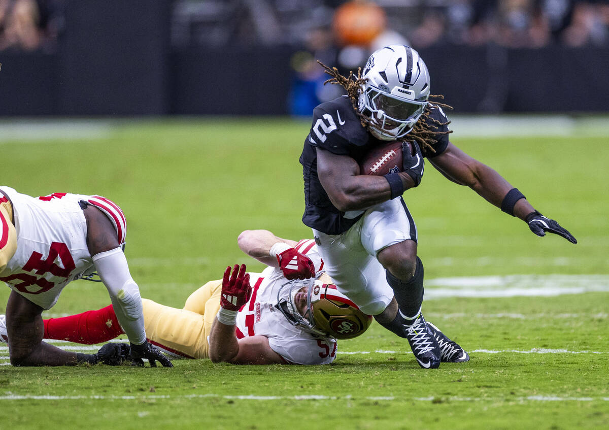 Ashton Jeanty hit vs. 49ers, Madden rating doesn’t impress Raiders rookie | Raiders News