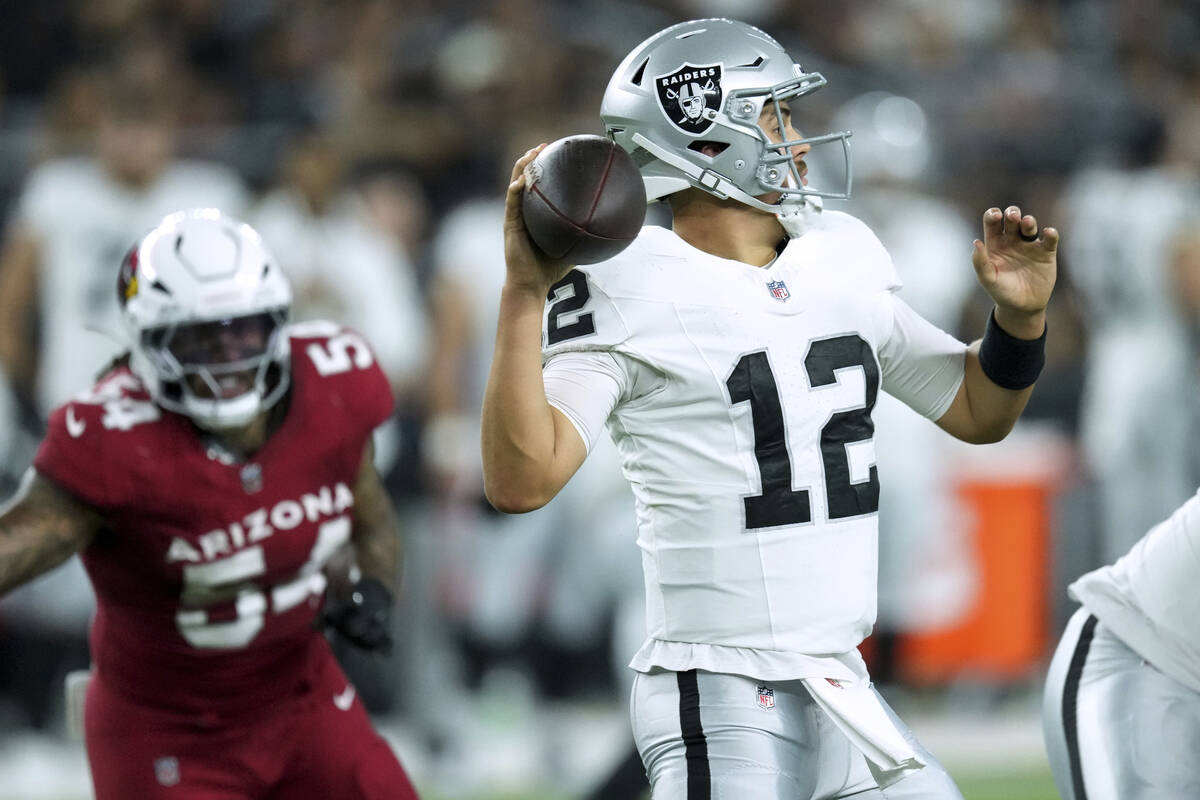 Raiders lose to Arizona Cardinals in preseason finale | Raiders News