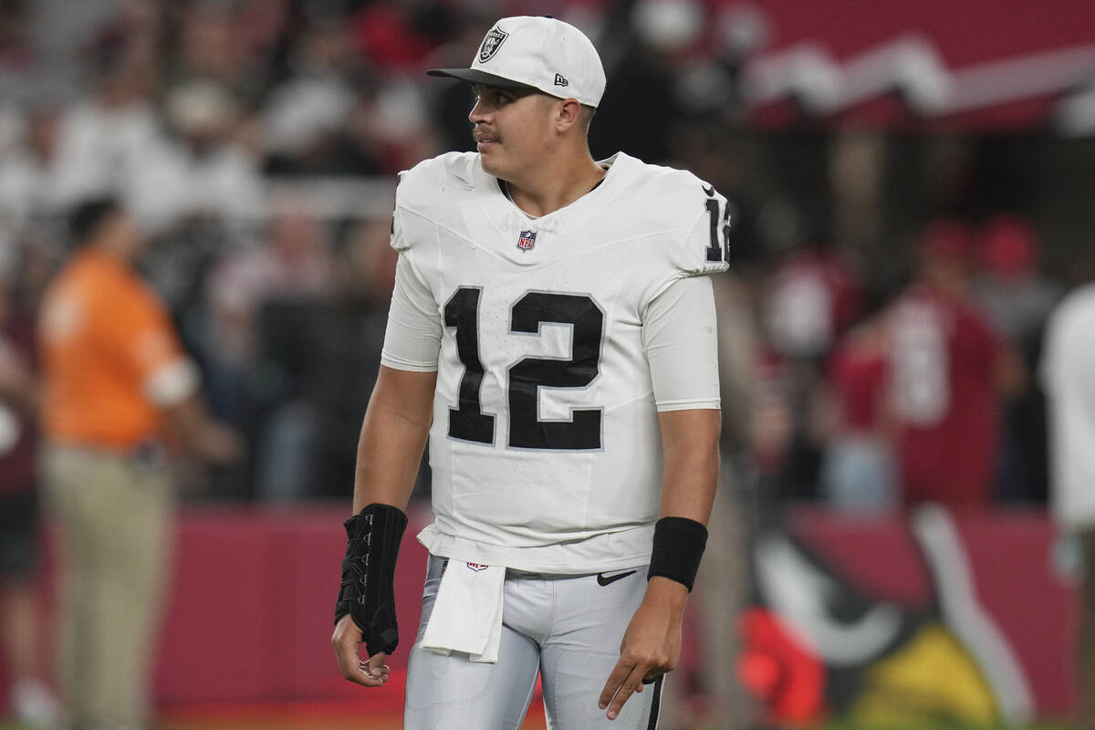 Raiders’ Aidan O’Connell suffers fractured wrist in loss to Arizona Cardinals | Raiders News