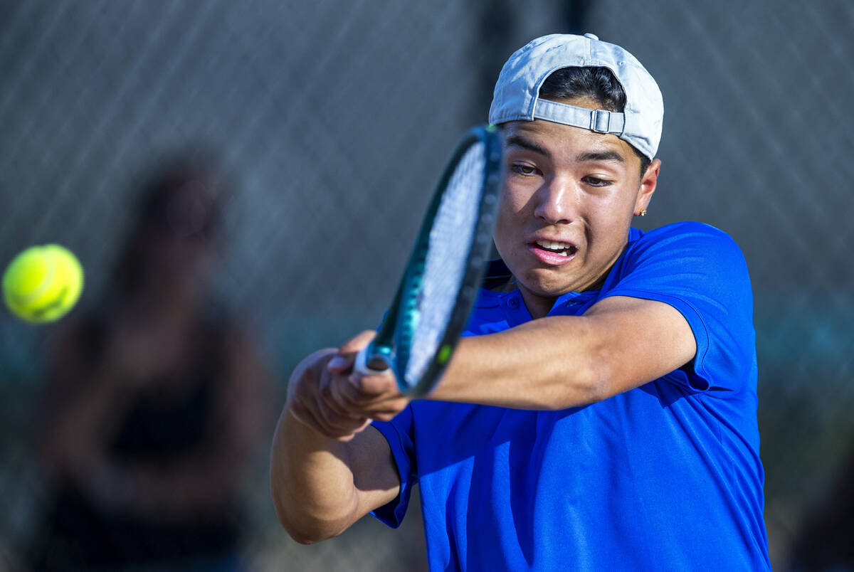 Nevada high school tennis: Faith Lutheran defeats Bishop Gorman