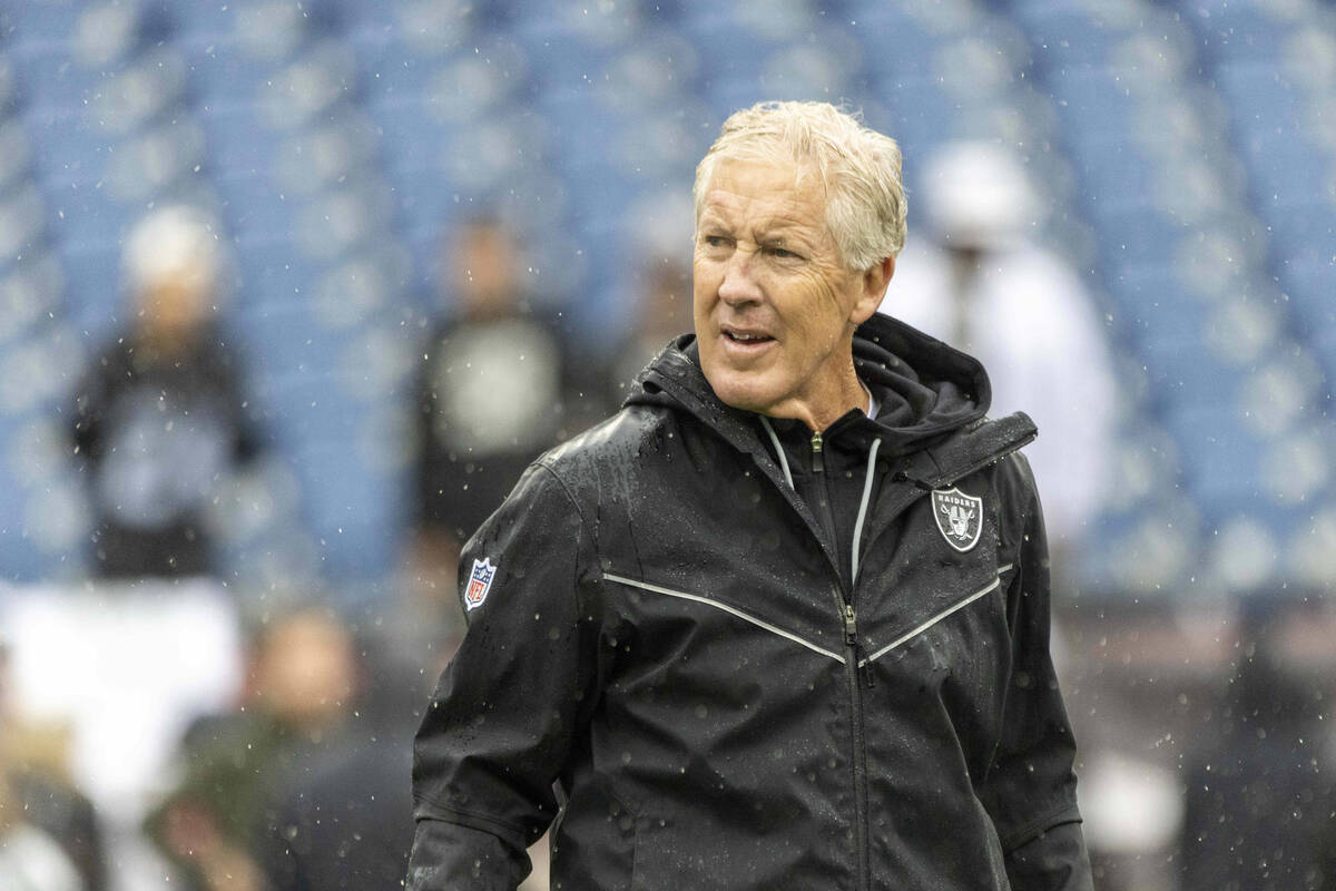 Raiders coach Pete Carroll discusses season opener against Patriots | Raiders News