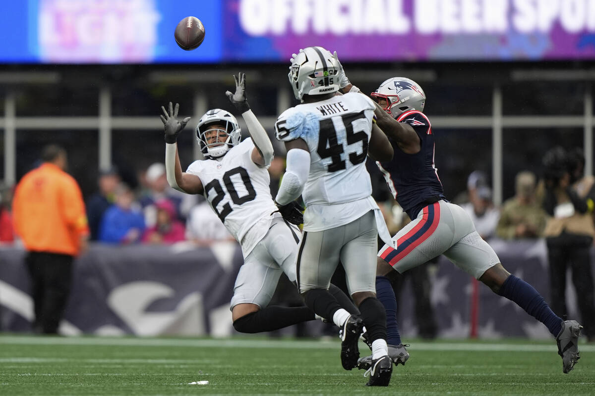 Raiders’ Isaiah Pola-Mao, Devin White stand out in win over Patriots | Raiders News