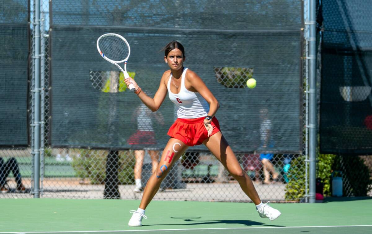 Nevada high school tennis: Coronado beats Palo Verde in 5A match — PHOTOS