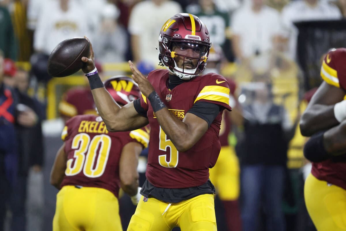 Commanders’ Jayden Daniels ruled out for Raiders game | Raiders News