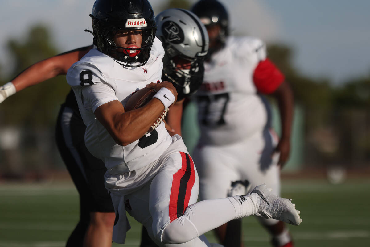 Tanner Vibabul leads Las Vegas High football to 5-0 start