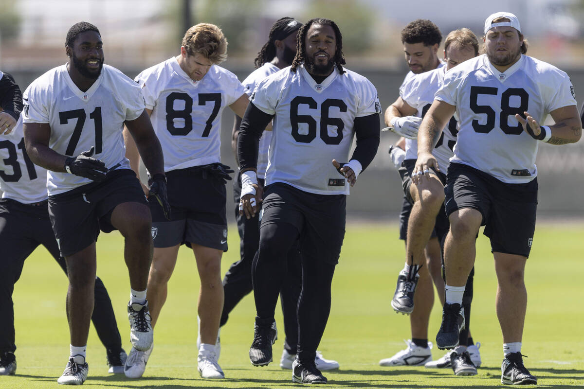 Raiders’ struggling offensive line hopes to improve against Chicago Bears | Raiders News