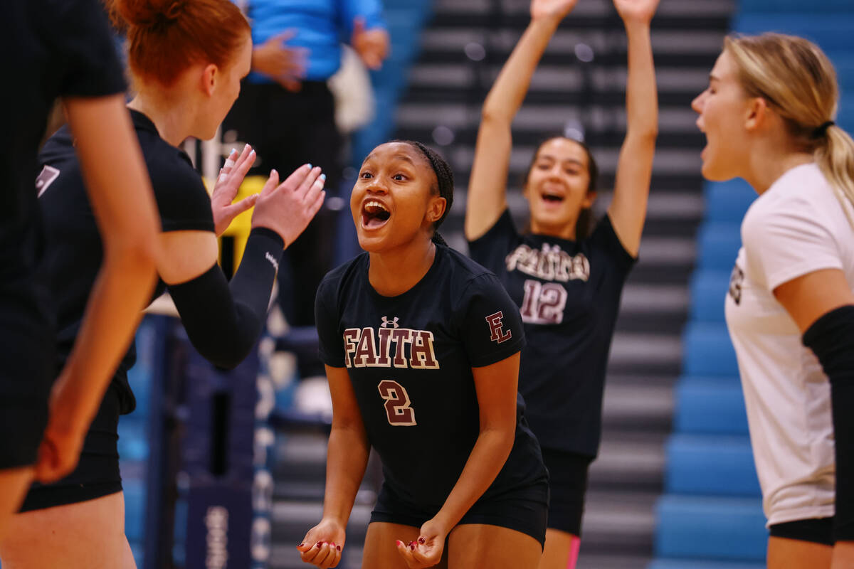 Nevada high school girls volleyball: Faith Lutheran beats Foothill
