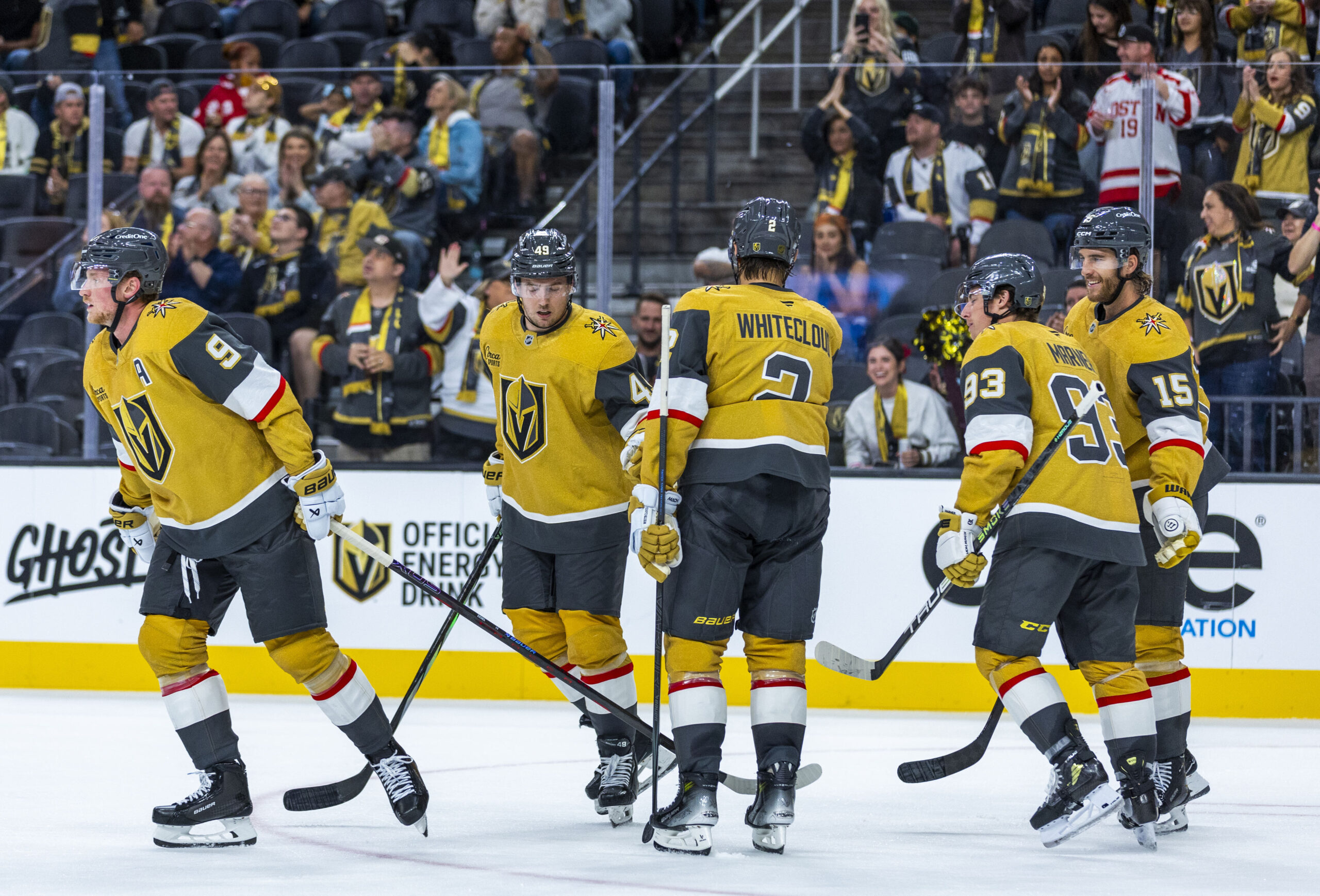 Mitch Marner makes Golden Knights debut in NHL preseason win over Utah Mammoth | Golden Knights