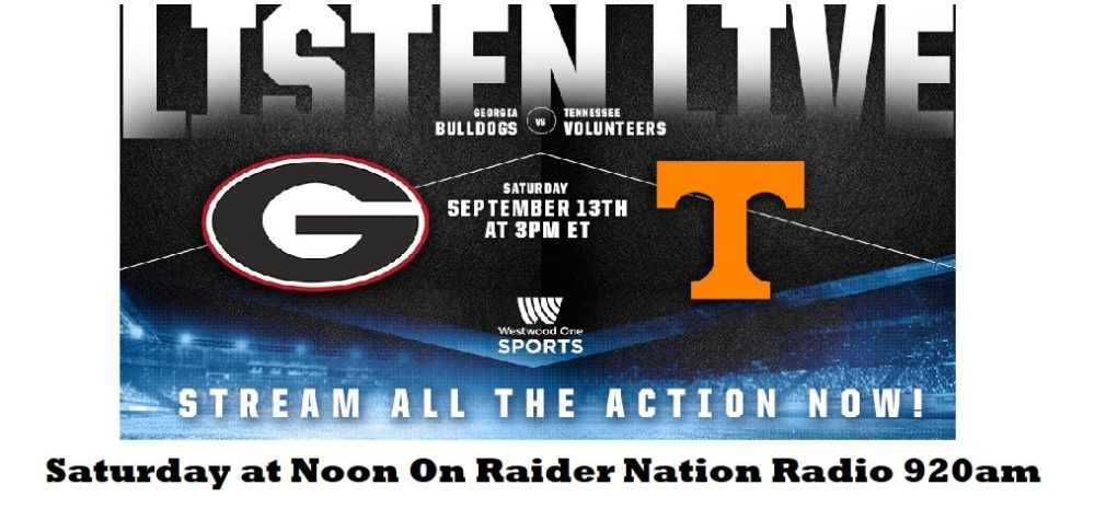 Georgia vs Tennessee on RNR 920am | KKGK, KLAV, KWWN, KRLV (LVSN)