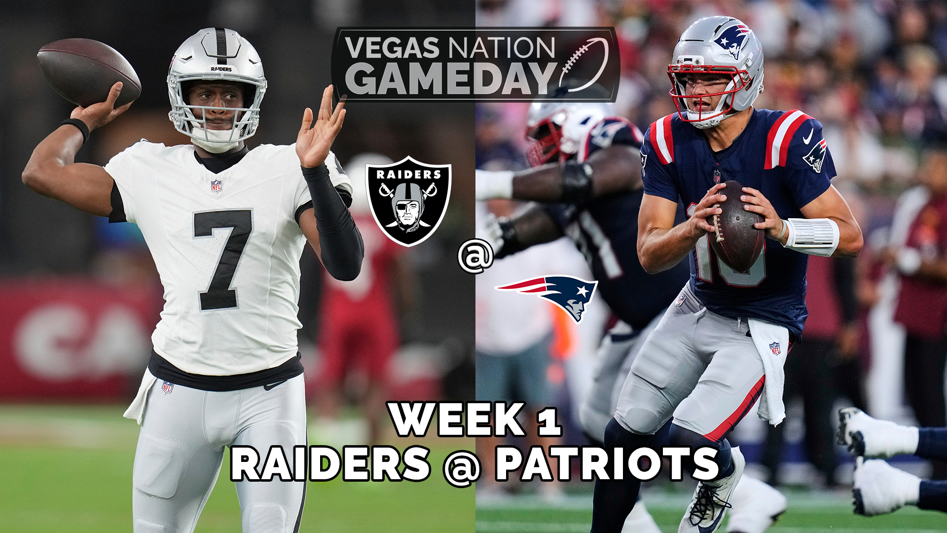 Shippin’ Up To Foxborough — Vegas Nation Gameday Week 1 | Raiders News