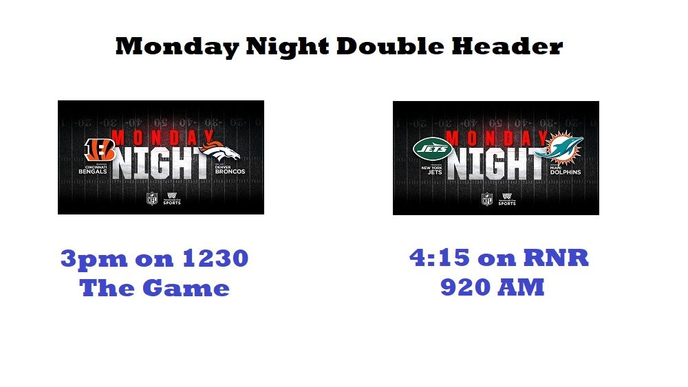 MNF Double Header | KKGK, KLAV, KWWN, KRLV (LVSN)