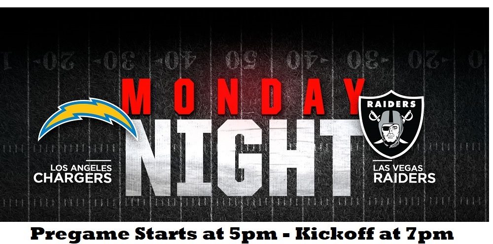 Raiders Host Chargers | KKGK, KLAV, KWWN, KRLV (LVSN)