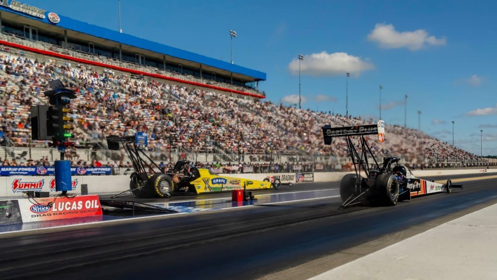 NASCAR icon Tony Stewart to race against wife Leah Pruett in Top Fuel dragster series | KKGK, KLAV, KWWN, KRLV (LVSN)
