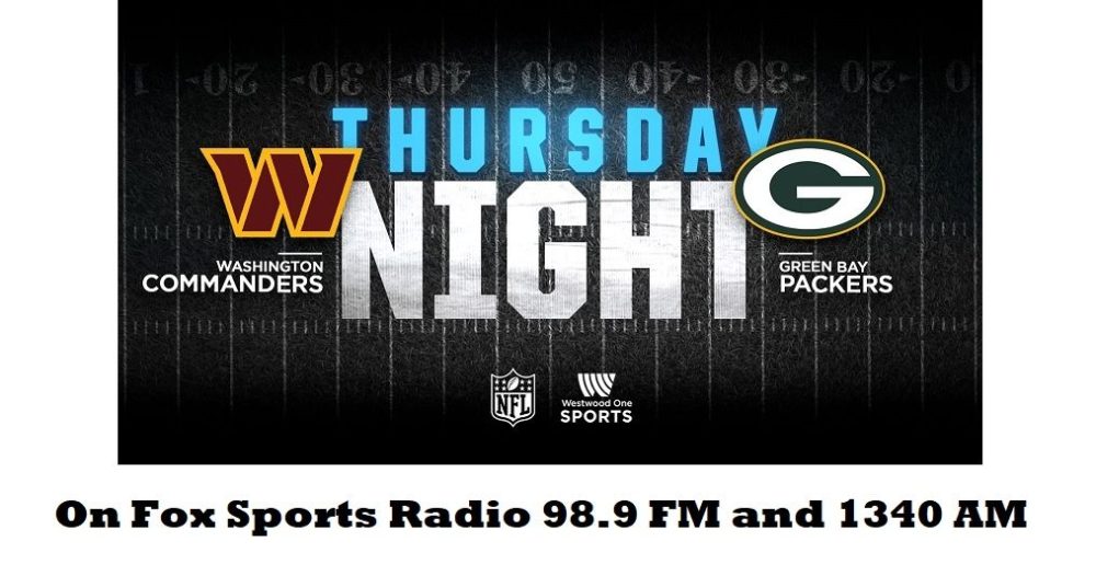 TNF Washington at Green Bay | KKGK, KLAV, KWWN, KRLV (LVSN)
