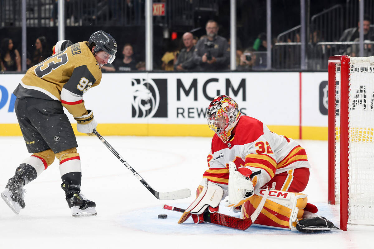 Mitch Marner scores first two goals with Golden Knights in win over Flames | Golden Knights