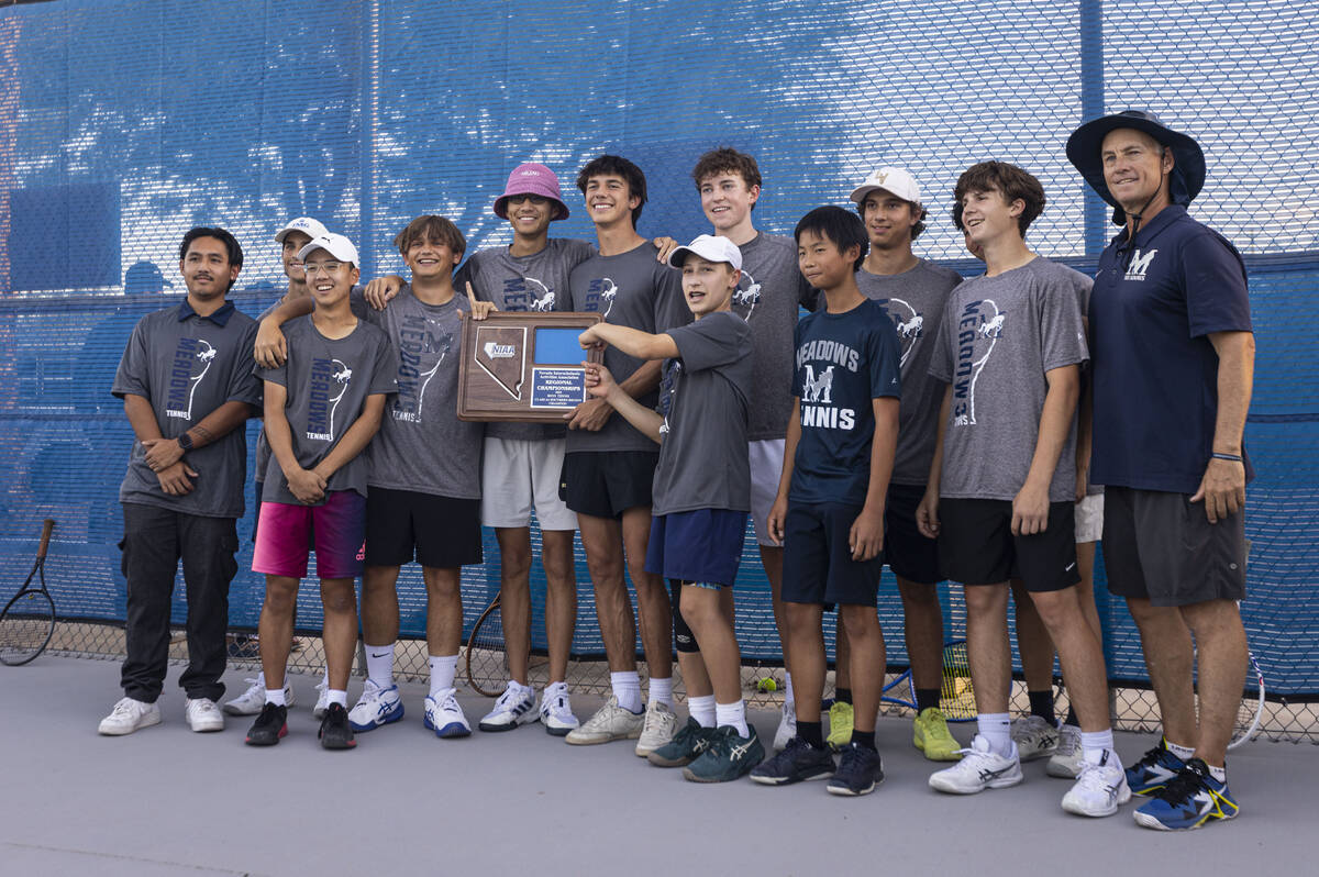 Nevada high school tennis: The Meadows claims 4A region titles